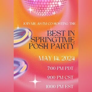 🌸 BEST IN SPRINGTIME POSH PARTY 🌸| Hosting A Posh Party | Let’s Celebrate!